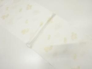 未使用品　正絹　金糸　帯揚げ